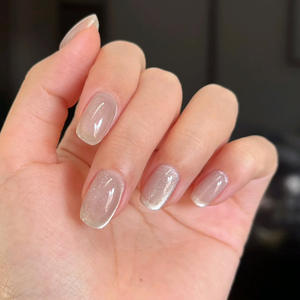 <span class=keywords><strong>Faux</strong></span> ongles œil de chat à <span class=keywords><strong>coller</strong></span>, courts, en acrylique, les plus cotés - Product Image 2