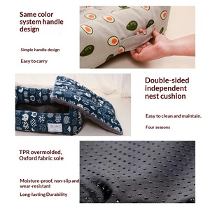 Cama Cuadrada de Lujo para Gatos, Ecológica, Plegable y Lavable, con Colchón Transpirable para Gatos Pequeños o de Rescate - Product Image 6