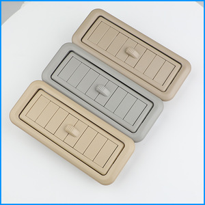 Couverture de ventilation à lamelles 62985-60020 pour Toyota Prado Land Cruiser, fixation par clip, plastique PC - Product Image 5