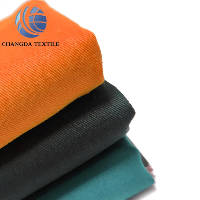 65% Polyester 35% Baumwolle 21*16 128*60 230g/m² Twill gefärbte Arbeits kleidung Poly Baumwolle Uniform gewebe