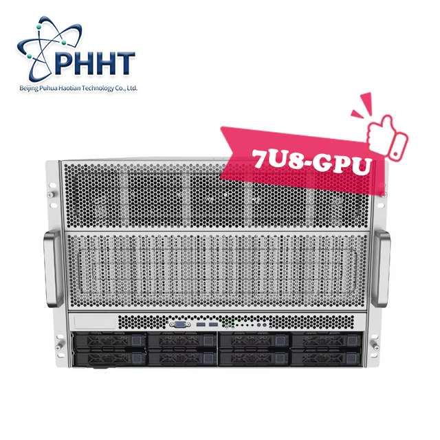 Best 7U GPU Server for Cloud AI Training Virtualization Rendering Data Center Multi Core Processor Platform Rack Computer Server