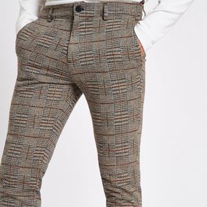 Pantalones Deportivos a Cuadros Casuales para Hombre, Diseño Moderno, OEM, Personalizados, Elásticos, Super Ajustados - Product Image 3