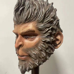 Wukong หน้ากากยางสำหรับตัวละครในเกมฮาโลวีน, หน้ากากลิงเล่นเกม - Product Image 3