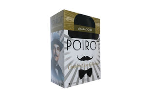 <span class=keywords><strong>Agatha</strong></span> Christie's Poirot Colección de estuches completos 33 discos Fábrica al por mayor Serie de TV Shopify EBay Venta caliente Películas en DVD Nuevo - Product Image 2