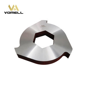 Vomell for and Durable Double Shaft Metal Shredder Blades with 1.5 Year Warranty Customized for <strong>Shredding</strong> Plastic and <strong>Rubber</strong> - Product Image 2