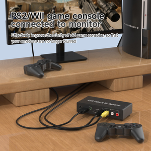 Convertisseur AV+S-Video vers <span class=keywords><strong>HDMI</strong></span> - Qualité industrielle - CVBS vers <span class=keywords><strong>HDMI</strong></span> HD 720P/1080P - Convertit les anciennes consoles de jeux en téléviseurs haute définition - Product Image 4