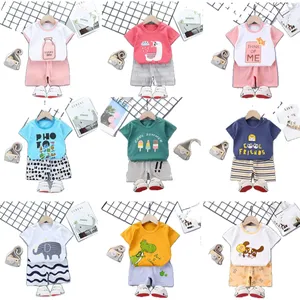 Yiwu Yiyuan Garment fashion and cute new born baby girl outfits set baby girl outfits unisex baby boy outfits 12 -18 months