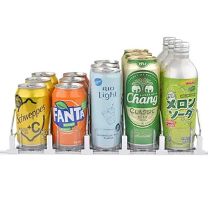 Đóng chai soda có thể uống Dispenser Organizer cho tủ lạnh