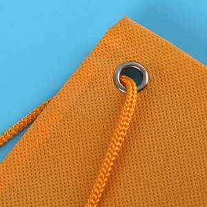 Custom Rpet Logo Promotional Heavy Duty Non Woven Drawstring Backpack Non-woven Draw <b>String</b> <b>Bag</b> - Product Image 5