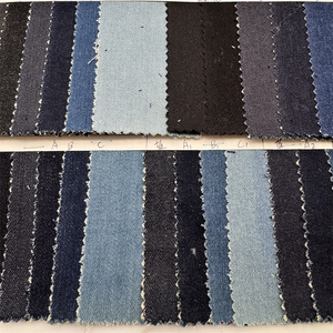 Высококачественная джинсовая ткань из хлопка и полиэстера, 14 унций-18 унций, ткань для обработки одежды, джинсовая юбка - Product Image 4