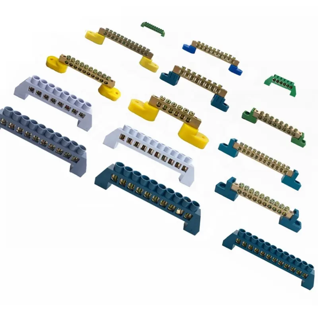 High Quality Customized Brass and Electrical Earth Neutral Link Bars with Base Wiring Accessories