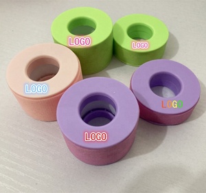 Bandes de gel en silicone de qualité médicale à texture croisée, adhésif sensible pour extensions de cils, MicroPore 1,25 cm 2,5 cm - Product Image 1