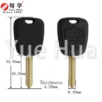 Coque de clé télécommande Peugeot Cross compatible avec les clés de voiture Peugeot 206/207/307 Picasso