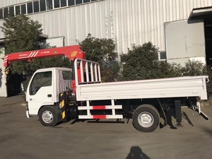 五十铃迷你自卸车4x2，配有130HP发动机和3.2吨直臂起重机 - Product Image 6