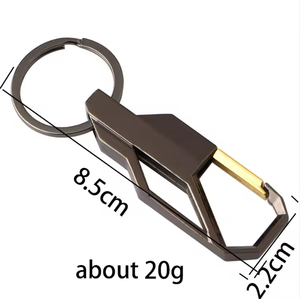 Porte-clés promotionnels Maxfree en alliage de zinc, petits cadeaux publicitaires, porte-clés de ceinture pour homme, porte-clés de voiture en métal - Product Image 6