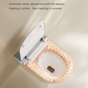 Hiện đại Thiết bị vệ sinh chân cảm biến Đỏ bừng nhà vệ sinh WC Bát inodoro tự động cảm biến treo tường thông minh thông minh nhà vệ sinh cho khách sạn - Product Image 5