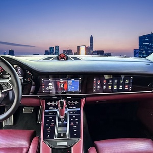 <span class=keywords><strong>จอ</strong></span>คู่แบบสัมผัสวิทยุแอนดรอยด์แบบ HD หน้า<span class=keywords><strong>จอ</strong></span>คู่สำหรับ Porsche Panamera 2010-2016การปรับปรุงอัตโนมัติแบบหรูหรา - Product Image 1