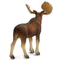 Sculpture en résine personnalisée, faune internationale réaliste, statue d'élan européen, figurine en polyrésine, taureau, élan