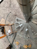 VIKO Escalier en colimaçon en verre de haute qualité