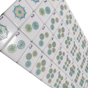 Ensemble de Mahjong Américain Moderne Personnalisé <span class=keywords><strong>à</strong></span> Quatre Couches, Vente en Gros, Comprend 160 Tuiles en Acrylique, Jeu de Casino, <span class=keywords><strong>Poker</strong></span> - Product Image 4