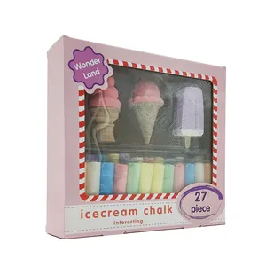 27pcs Ice Cream Sidewalk Chalk Set