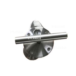 Bicycle pump station outdoor rated stainless steel bike air pump for public - Product Image 3