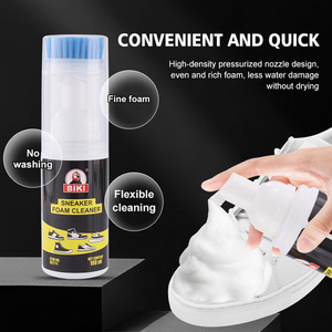 Marque privée à haute efficacité <span class=keywords><strong>nettoyage</strong></span> rapide enlever les taches blanc chaussure de course mousse nettoyant pour baskets - Product Image 3