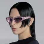 4971 gafas de sol de moda 2024 Y2K deportes nuevas chicas futuristas Street Shooting Vintage Retro gafas de sol logotipo personalizado estrella - Product Image 4