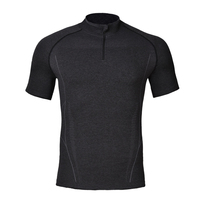 Camiseta de Compresión Elástica para Deportistas Americanos, Secado Rápido, Transpirable, Refrigerante, para Correr, Ciclismo, Entrenamiento Físico y Actividades al Aire Libre