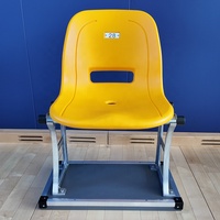 Vente directe usine : Sièges en plastique pour gradins de stades de football avec dossier, pour événements en extérieur et en intérieur, équipement de gymnastique