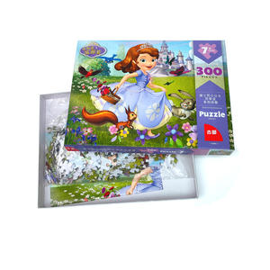 300 pezzi di <span class=keywords><strong>puzzle</strong></span> principessa con marchio OEM per bambini di 7 anni - Product Image 2