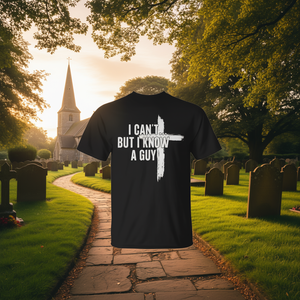 No puedo, pero conozco a un tipo, camiseta religiosa de Jesús cristiana - Product Image 3