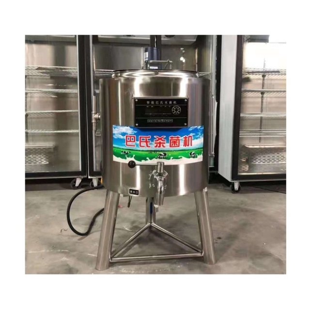 100L 500L Mini Small Scale Industrial Daily Milk Pasteurizer tank Milk Pasteurization Yogurt Making Machine
