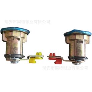 Cylindre de serrure cylindrique Jinhong Lock Industry en alliage de zinc bleu pour les serrures de portes de camions Hualing - Product Image 4