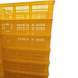 Nieuwe 10-12 Stuks/Kooi Hdpe Grill Plastic Kratten Vriesbak Voor Vlees Kip Pluimvee Verwerkingsfabriek - Product Image 3