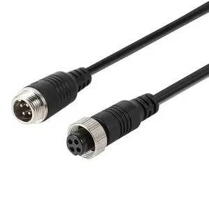 4PIN cobre puro 15M cabeza de avión <span class=keywords><strong>IPC</strong></span> Cable de extensión de coche Cable de extensión de aviación DVR para coche - Product Image 6