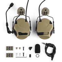 Casque tactique WADSN VII avec suppression active du bruit, casque de communication, écouteurs supra-auriculaires, adaptateur de casque Ver.1 WZ235 2