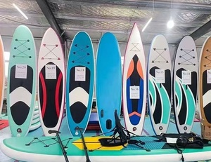 Vente en gros de planches de surf SUP rigides de 120'' de qualité supérieure, personnalisables, différents styles, planches de paddle gonflables pour sports nautiques - Product Image 5
