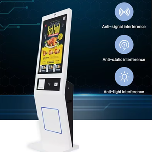 Kiosques de paiement HONGNUO avec écran tactile capacitif de 17 à 43 pouces, imprimante thermique/scanner et fonction SDK pour la réservation en libre-service - Product Image 1