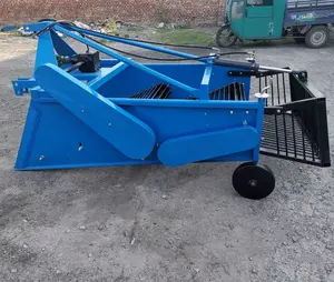 Machine de prélèvement de pierres, pour tracteur agricole et la séparation