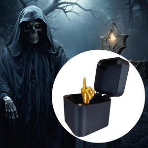 Intéressant doigt du milieu dans une boîte cadeau de nouveauté drôle de Noël pour adultes <span class=keywords><strong>blague</strong></span> <span class=keywords><strong>blague</strong></span> jouet pour les gars hommes - Product Image 5
