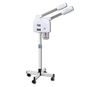 2 IN 1 Heiß-und Kalt-Facesteamer Ozon-Nano-Gesichts dampf maschine Sauna Facial Steamer Spa mit Vergrößerung lampen ständer - Product Image 6