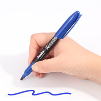 Marqueurs à pointe fine de qualité fiable, couleurs assorties, stylos de marquage de bureau avec pointe fine de 4 mm pour une écriture détaillée et des lignes précises