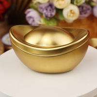 Pot à lingots créatif en fer blanc de petite taille après les boîtes-cadeaux bonbons de mariage biscuits au chocolat recevoir un pot de pépites d'or Yuan boîtes en fer blanc