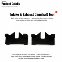 Kit d'outils de calage moteur professionnel pour BMW S63/N63/N74 750/760i Turbo V8/V12, kit de blocage d'arbre à cames CIHOO CIH1754