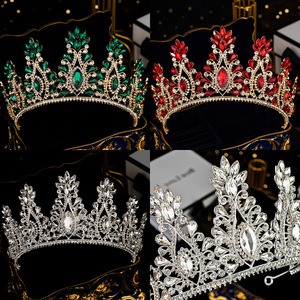 Couronne en alliage <span class=keywords><strong>de</strong></span> luxe rétro européen et américain <span class=keywords><strong>de</strong></span> Zhaoyi, piste <span class=keywords><strong>de</strong></span> concours <span class=keywords><strong>de</strong></span> beauté <span class=keywords><strong>de</strong></span> l'eau exagérée, Fas haut <span class=keywords><strong>de</strong></span> gamme - Product Image 1