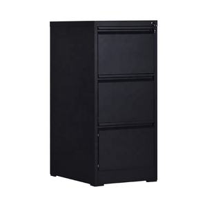 Armoire <span class=keywords><strong>de</strong></span> classement verticale en acier à 3 tiroirs, en kit, avec serrure, pour dossiers suspendus A4 - Product Image 5