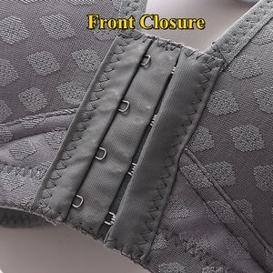 Nouveaux soutiens-<span class=keywords><strong>gorge</strong></span> respirants à <span class=keywords><strong>fermeture</strong></span> avant pour femmes, anti-affaissement, push-up, sans fil, sous-vêtements pour femmes, <span class=keywords><strong>grande</strong></span> <span class=keywords><strong>taille</strong></span>, <span class=keywords><strong>soutien</strong></span>-<span class=keywords><strong>gorge</strong></span> fin - Product Image 3