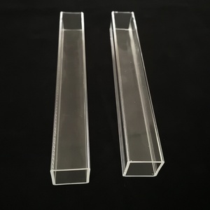 Tube carré transparent en PMMA acrylique de 50 mm avec des caractéristiques anti-UV et transparentes - Product Image 4