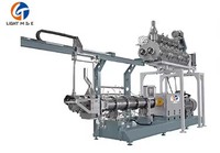 Machine de fabrication d'aliments pour poissons à grande sortie Ligne de traitement des granulés de poisson Alimentation pour poissons flottante